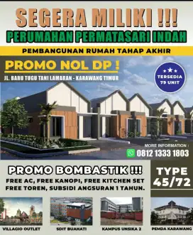 Segera miliki rumah idaman dengan lokasi sangat strategis
