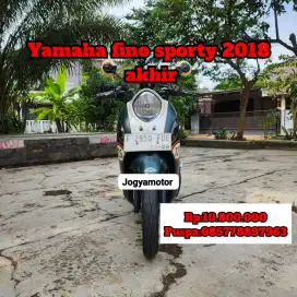 Yamaha fino sporty tahun 2018
