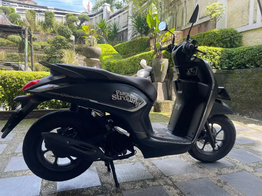 Honda Genio 2024 Black Doff CBS ISS 110 Donat  Srt Lkp Body Mls