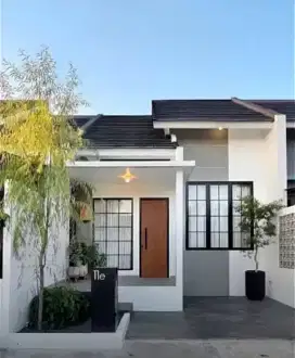 Rumah minimalis modern, bebas banjir di Depok
