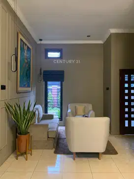 Rumah Cantik 2 Lantai 4 KT Lingkungan Nyaman Area Bintaro Am16717
