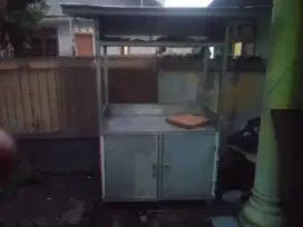 Mahar gerobak teh solo kondisi 90% tinggal pakai