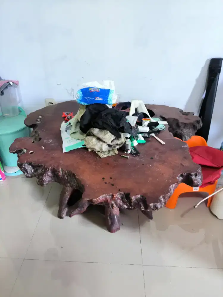 Meja jati second