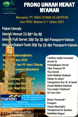 Umrah hemat nyaman