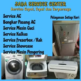 Service AC Bongkar Pasang AC Servis Mesin Cuci Kulkas Frezer Benjeng
