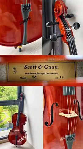 Dijual CELLO SCOTT and GUAN 168 4/4 TAHUN 2023