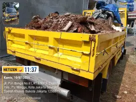 Jasa pengurugan buang puing sampah