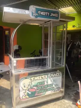 Gerobak jualan aluminium