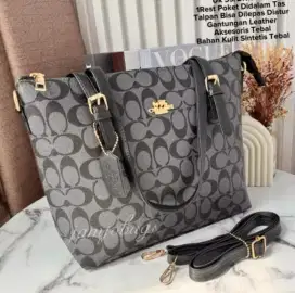 Tas Tote bag wanita /tas jinjing bahu wanita free boneka