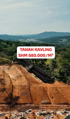 TANAH KAVLING SHM 680.000/M² TERDEKAT DARI JAKARTA
