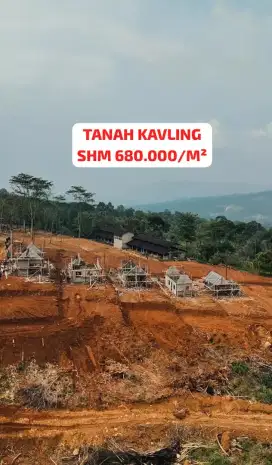 TANAH KAVLING SHM 680.000/M² TERDEKAT DARI JAKARTA