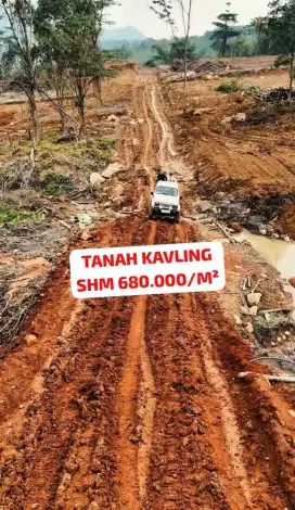 TANAH KAVLING SHM 680.000/M² TERDEKAT DARI JAKARTA