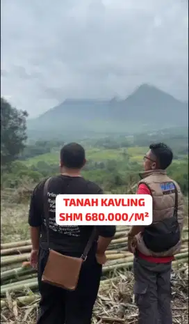 TANAH KAVLING SHM 680.000/M² TERDEKAT DARI JAKARTA