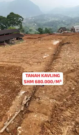 TANAH KAVLING SHM 680.000/M² TERDEKAT DARI JAKARTA
