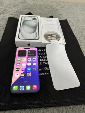 Iphone 15 Plus 128gb Black IBOX Garansi On Maret 2026