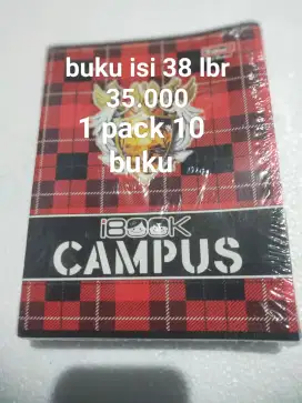 buku tulis sampul pensil dan penghapus
