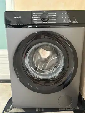 Dijual mesin cuci front loading denpo baru pake 1 kali