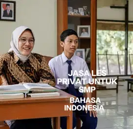 Les privat bahasa Indonesia SMP