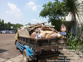 Jasa buang puing sampah