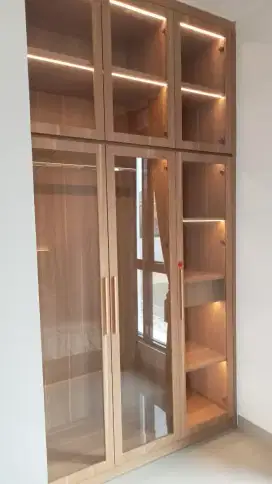 Terima Pesanan Wardrobe Per m2 Hpl