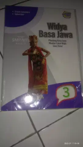 Buku paket widya basa jawa K 13 smp kelas 3/ kelas 9 penerbit erlangga