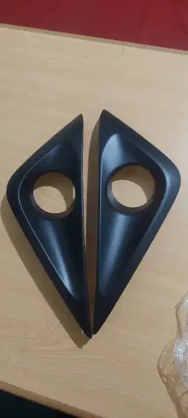 Harga 2 pcs Cover foglamp hitam doff