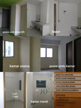 Dijual Apartemen Gading ICON Tower ll A Rosewood (2KT 1KM)