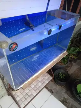 Aquarium berikut meja nya / rak