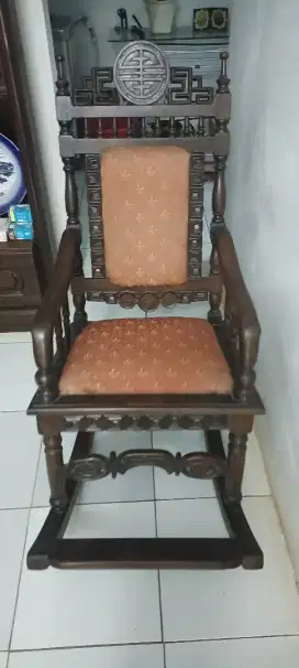 kursi goyang lawas vintage jadul