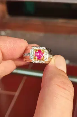 NATURAL RUBY BURMA BIRMA NH 1.02 CTS