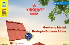 Genteng Metal Sakura Roof 0.25mm