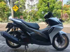 (DP 500 Rb)‼️Plat B TangKot Aerox S ABS Keyless Connected Silver 2022