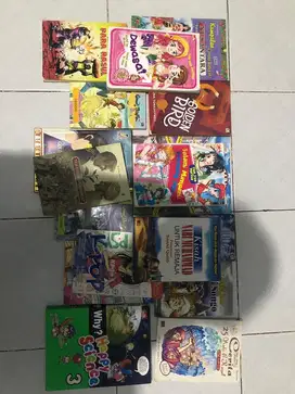 BUKU KOMIK, NOVEL DAN BACAAN ANAK