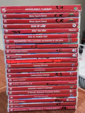 Kaset Nintendo Switch baru & segel