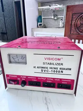 Visicom stabilizer.automatic voltage regulator SVC-1000N