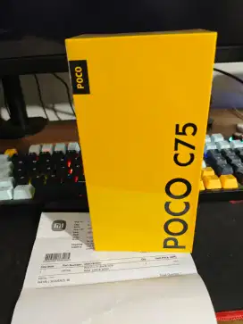 Poco C75 6/128GB Baru, BNIB