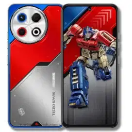 Tecno Spark 30 pro Edisi Transformers