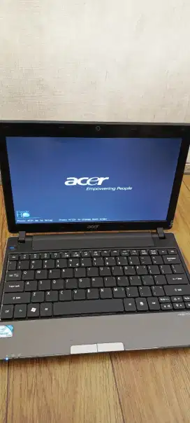 JUAL NOTEBOOK ACER ONE753 INTEL CELERON U3600 RAM4GB,HDD320GB,WIN7