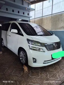 Toyota vellfire type tertinggi rawatan bengkel resmi
