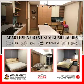 Disewakan Apartemen Caspian Type 3BR Furnished by Vista Property