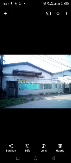 gudang sewa komersial sunter agung
