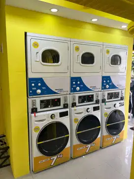 PAKET USAHA LAUNDRY KOIN 3 STACK TERIMA BERES!!