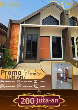 Rumah minimalis modern 2 kamar dekat jalan utama mulai dari 200 jutaan
