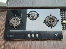 DELIZIA Kompor Tanam 3 tungku 90 Cm
