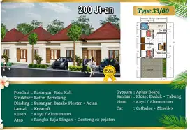 Rumah Rp 288 juta Niravadhi Tabanan