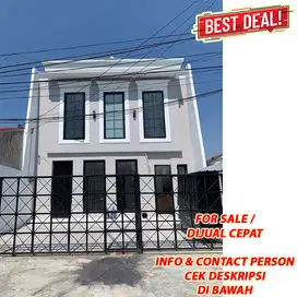 Rumah Baratajaya Modern Minimalis American Style Pusat Kota Surabaya