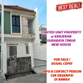 LIMITED UNIT Rumah Lebak Arum Graha Mas Residence Kenjeran Surabaya
