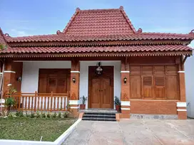 PROMO RUMAH JOGLO JAWA TERMURAH 400 JT AN DI SLEMAN JOGJAKARTA