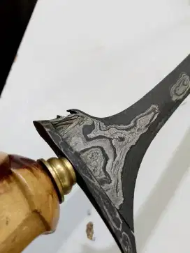Keris Sepuh Mundarang Pamor Melati Sinebar Corok Era Segaluh