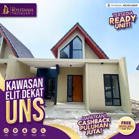 Rumah Mewah Dekat dengan Fasilitas Umum di Kota Solo